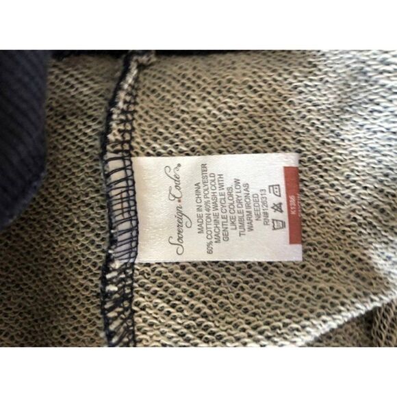 Sovereign Code men’s long sleeve blue sweater sz XL - Picture 6 of 6